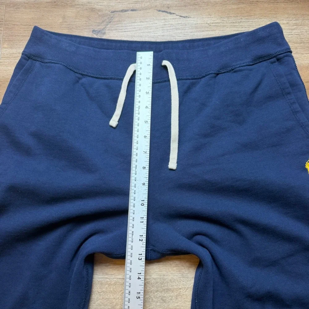 Polo Ralph Lauren Sweatpants Mens XL Navy Blue Pony Drawstring Hem Joggers